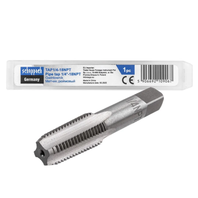 Метчик 1/4-18NPT дюйм. Scheppach Sch-TAP1/4-18NPT