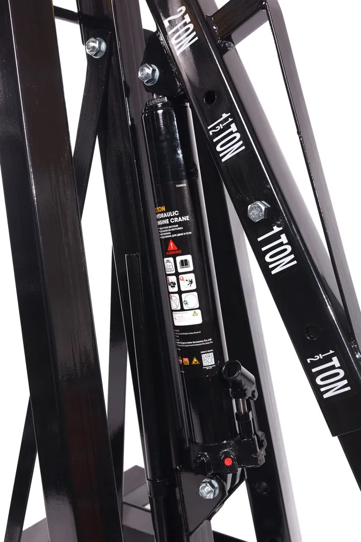 Кран гидравлический 2 т, h подъема 2200 мм, складной Forsage F-T32002 (из 2-х частей)