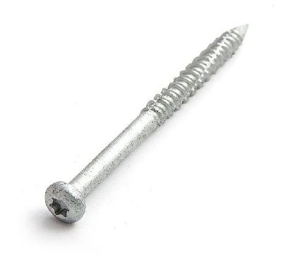 Саморез для крепл.изоляц.матер.к бетону TORX25 6.1x50,керам.покр.,2-хзаходн.резьба EKT CV011821