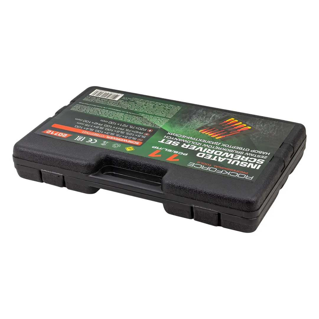 Набор диэлектрических отверток PH, PZ, SL 11 пр RockForce RF-20712