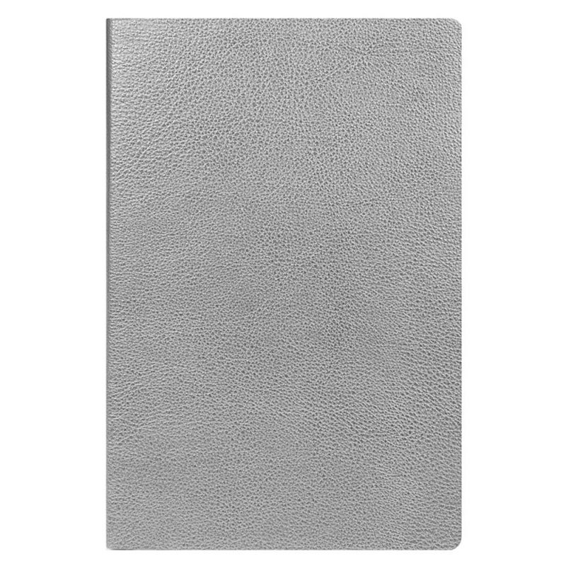 Ежедневник недатированный "Megapolis Flex", А5, 272 страницы, серебристый