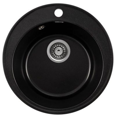 Мойка кухонная из мраморной крошки, оникс, A05-25 Gerhans