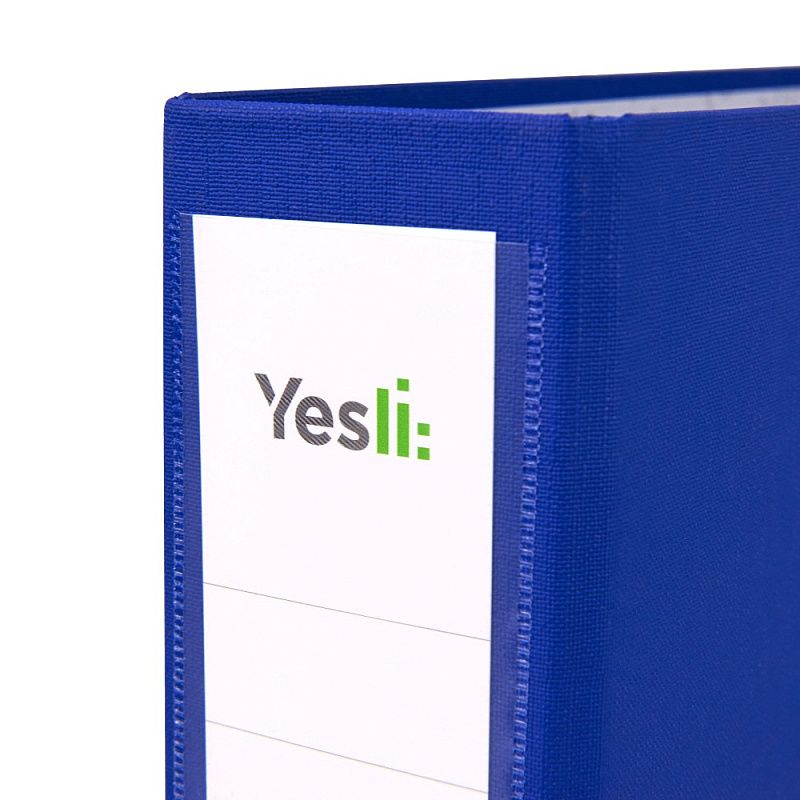 Папка-регистратор "Yesli:", А4, 75 мм, ПВХ Эко, синий