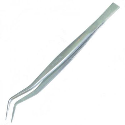 Пинцет загнутый 4.9 L125 мм FORCE 6943125