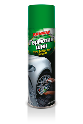 Герметик шин 650 мл. аэрозоль RUNWAY RW6125