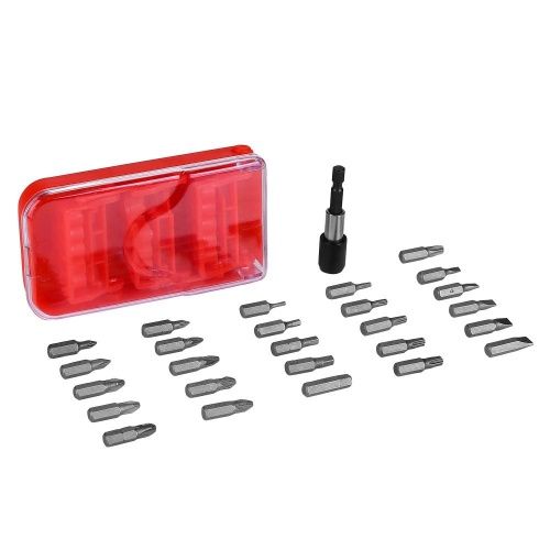 Набор бит с удлинителем PH, PZ, SL, Torx, HEX 1/4'' BS27 27 пр. DEKO 065-0508