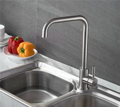 Смеситель для кухни, нержавеющая сталь, сатин Ledeme L4998-4