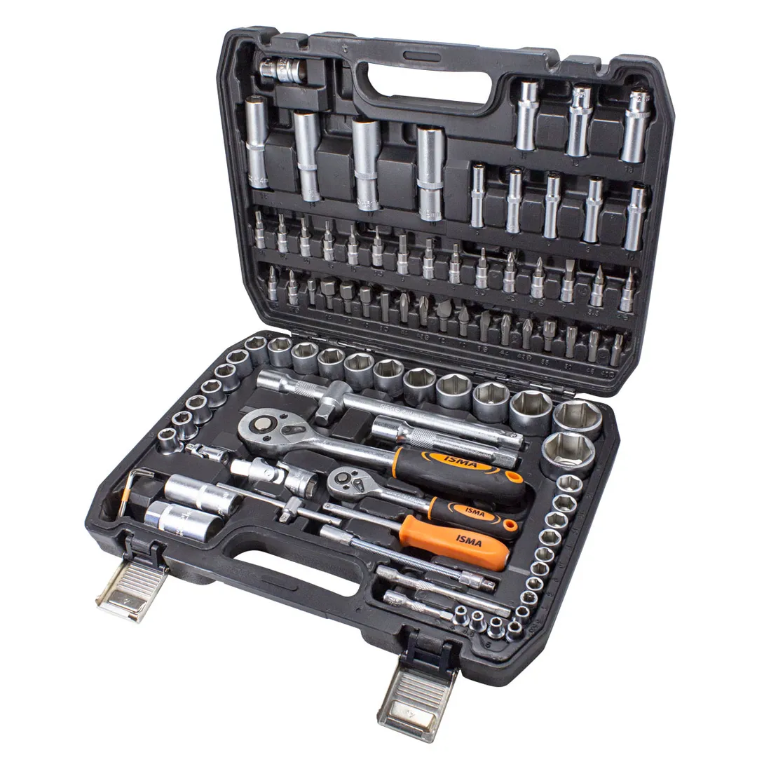Набор инструментов 94 пр. 1/4''&1/2'', 6-гр. ISMA ISMA-4941-5
