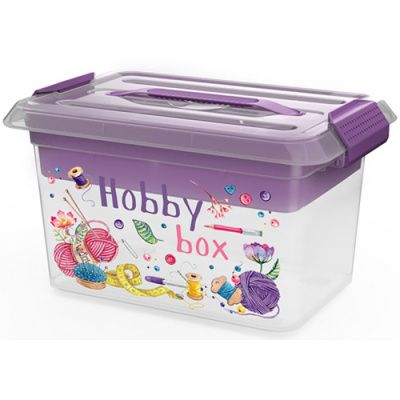 Контейнер для хранения с вкладышем «Hobby box» «Smartbox» M 6 л. 300×193×170 Полимербыт 4348202