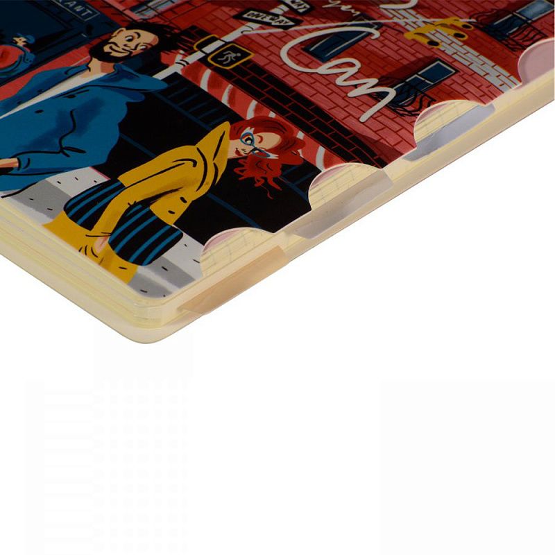 Блокнот "Art Journal", A6, 120 листов, клетка, линейка, точка, ассорти