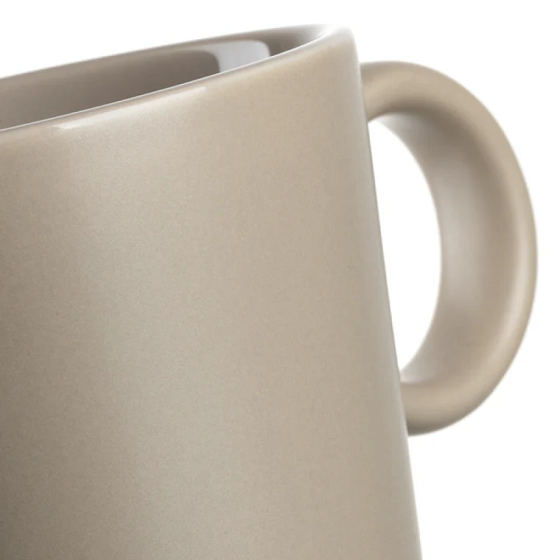 Кружка керамическая "ROMA", 400 мл, бежевый