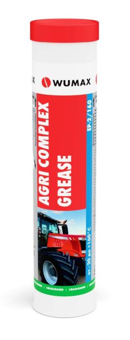 Многоцелевая пластичная смазка в тубе AGRI COMPLEX GREASE EP-2/160, 380 гр. WUMAX 18938703