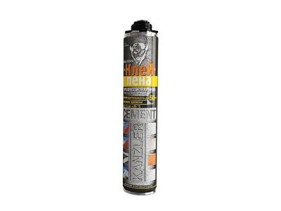 Клей-пена полиуретановая професс. CEMENT 850 мл KANZLER 4814016003926