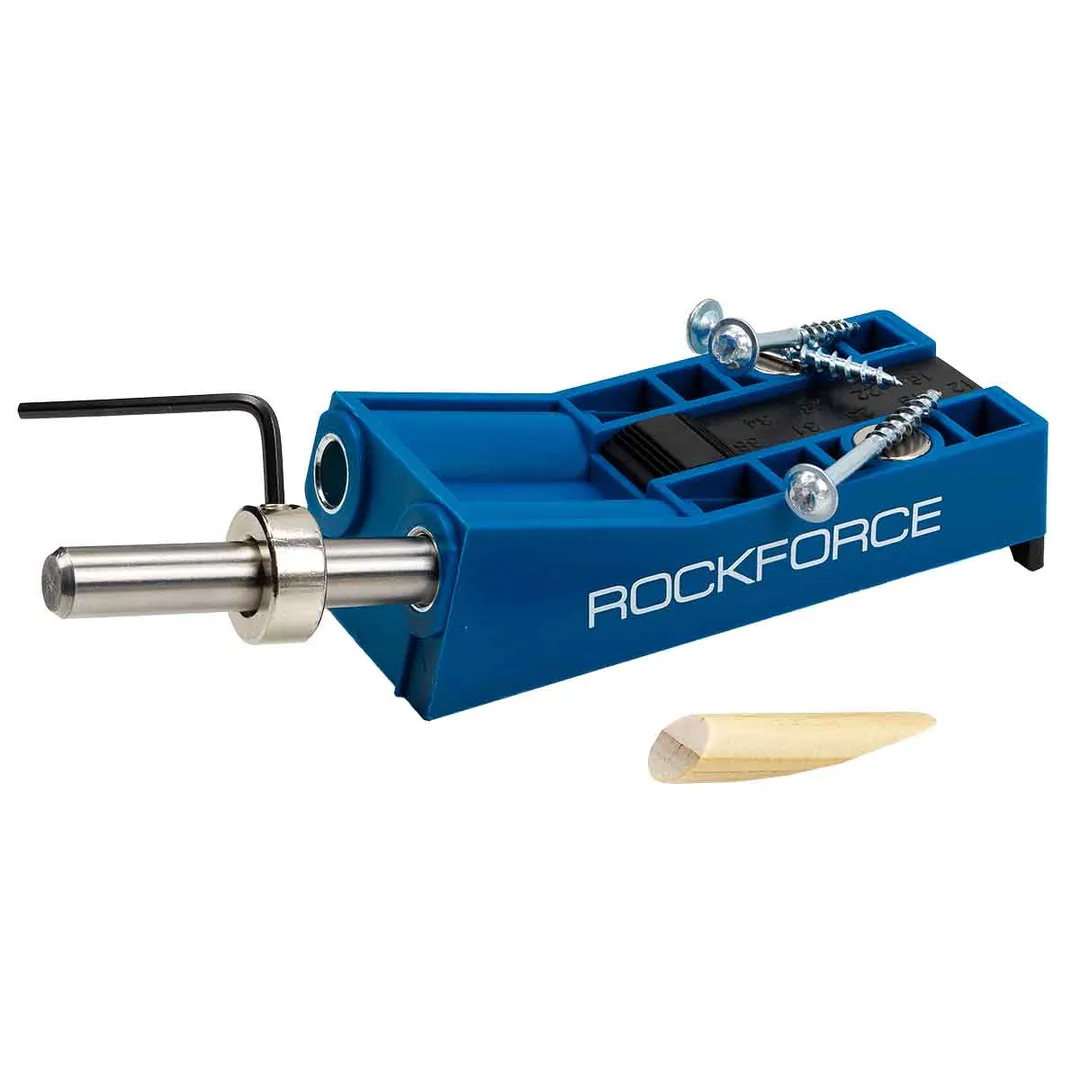 Кондуктор для сверления отверстий с аксессуарами 35 пр. RockForce RF-44120B