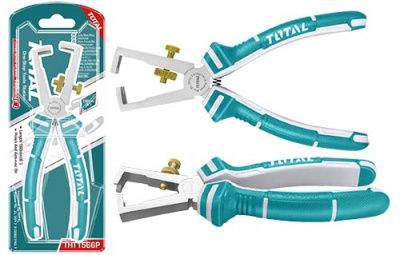Клещи для снятия изоляции 160 мм TOTAL THT1566P