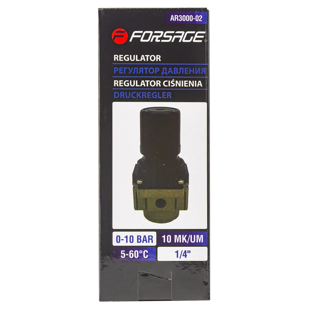 Регулятор давления воздуха 1/4" Forsage F-AR3000-02