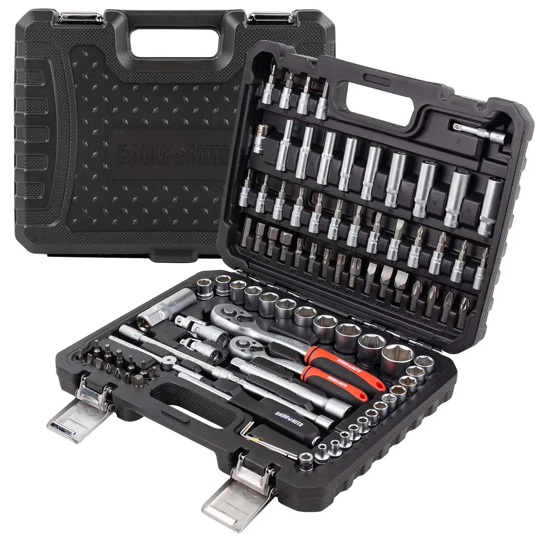 Набор инструментов 94 пр. 1/4''&3/8'', 6-гр. BaumAuto BM-4941-5DS