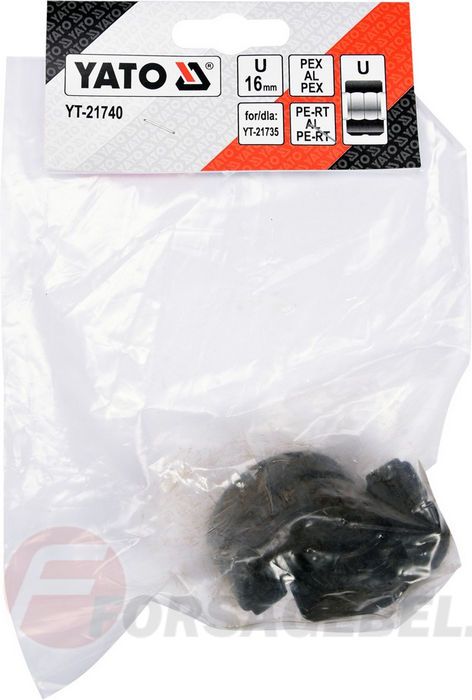 Обжимочная головка тип U 16 мм для YT-21735 Yato YT-21740