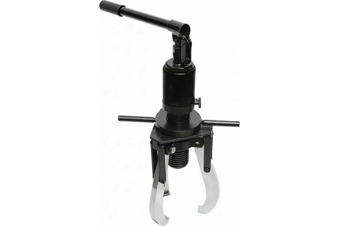 Съемник гидравлический трехзахватный 20 т, Øзахвата 100-400 мм, глубина захвата 205 мм RockForce RF-L20S