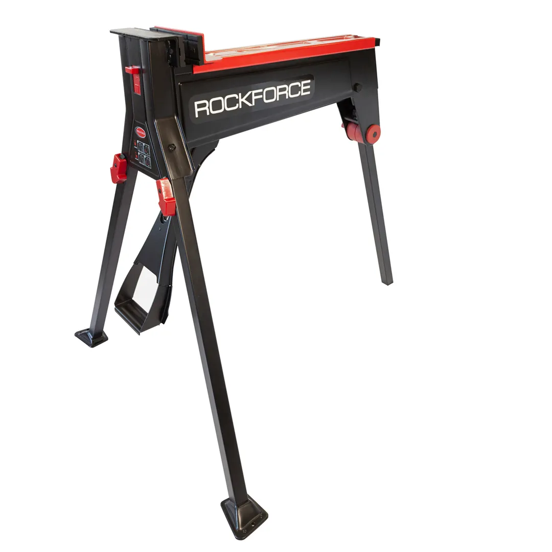 Козлы портативные складные с зажимом, захват-440 мм, ширина губок-180 мм RockForce RF-625955