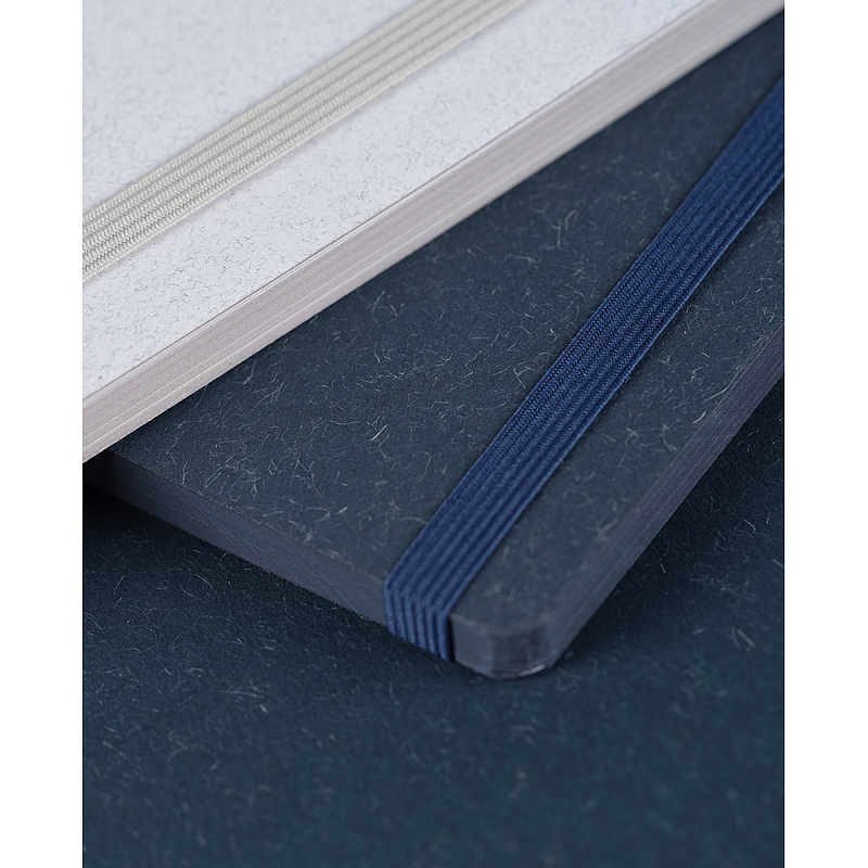 Блокнот "Wool & cotton", А5, 96 листов, линейка, синий