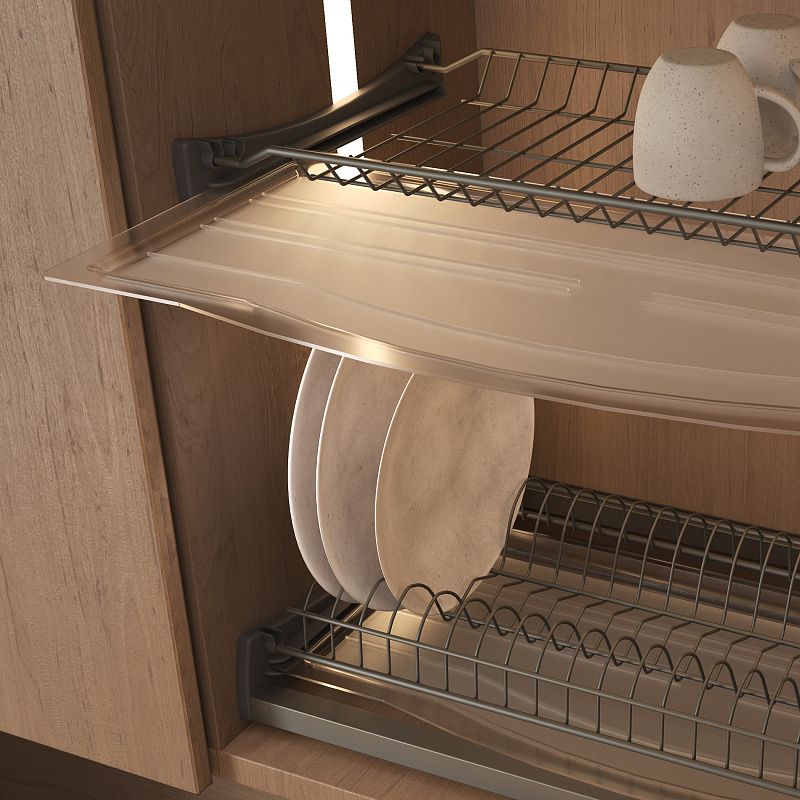 Поддон для сушки 900 HUGO, прозрачный AKS 113269