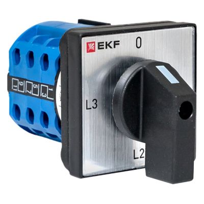 Переключатель кулачковый ПК-1-94 10А 4P для амперметра EKF PROxima pk-1-94-10