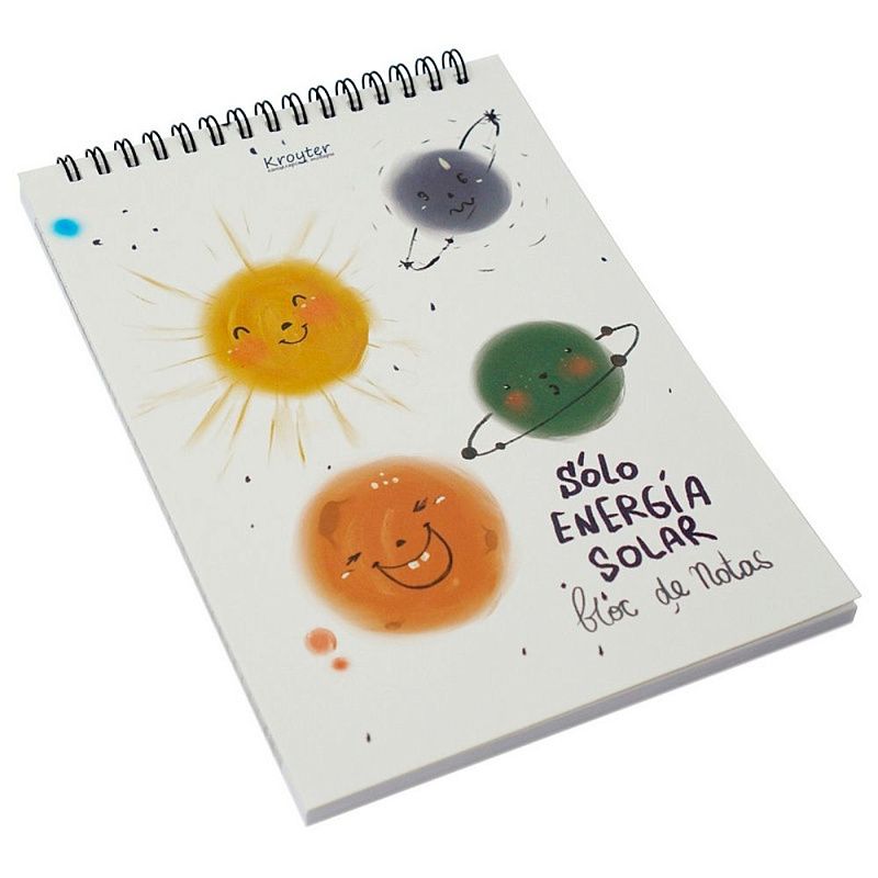 Блокнот "Космос", А5, 48 листов, клетка, разноцветный