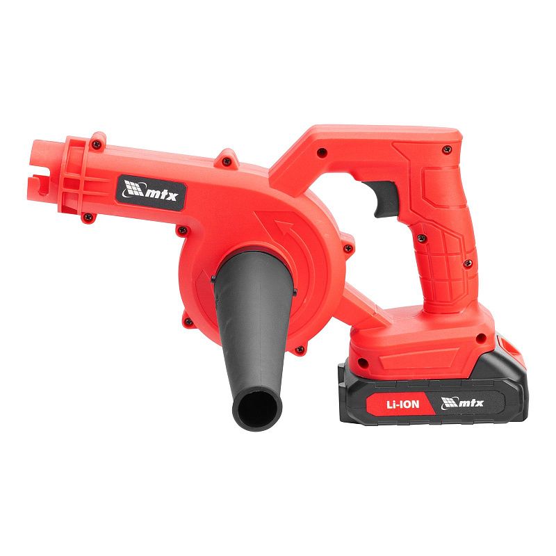 Воздуходувка-пылесос акк. портативная, LB-185, 35 м/с, 170 м3/ч, Li-Ion, 20 В MTX 59620