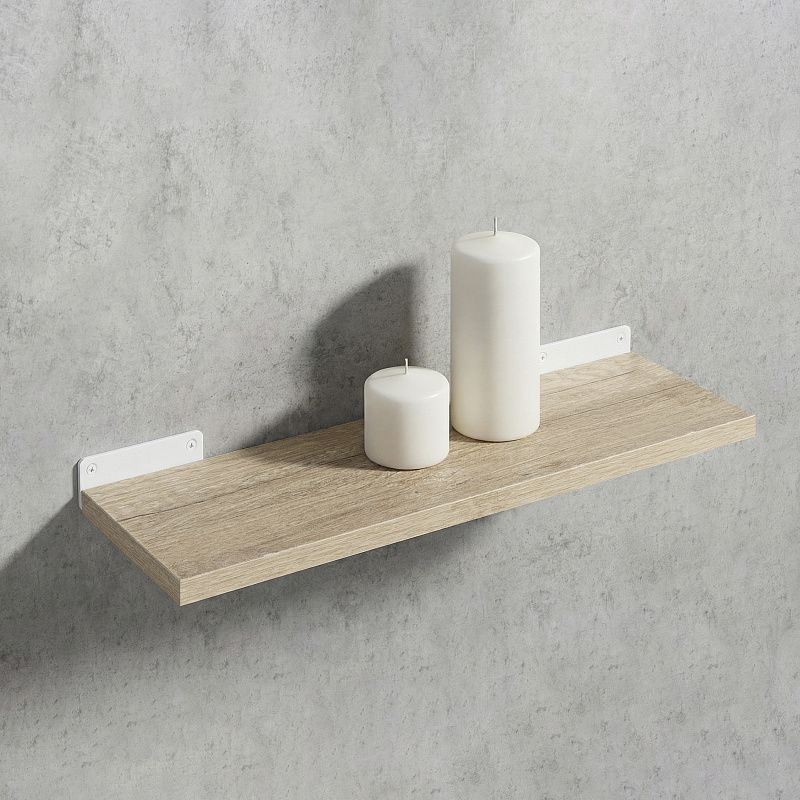 Полкодержатель мет. MAST 200*100*40*5 белый AKS 124301