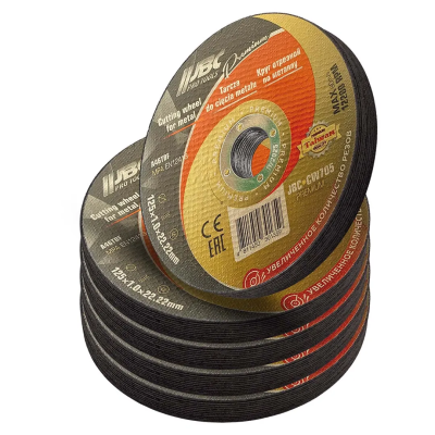 Круг отрезной по металлу 125x1x22,2 мм, 50 шт JBC JBC-CW705 PREMIUM[50шт к-т]