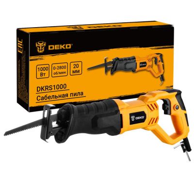Пила сабельная DKRS1000 DEKO 063-4194