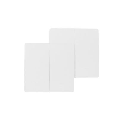 Выключатель кинетический, с реле, проходной, 2 клавиши, белый, AKS 124628