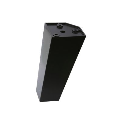 Опора меб. пласт. В-17 h120 черный AKS 91319