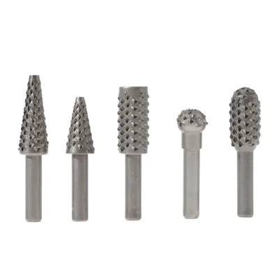 Набор борфрез шарошек по дереву 5 шт KRANZ KR-91-0798