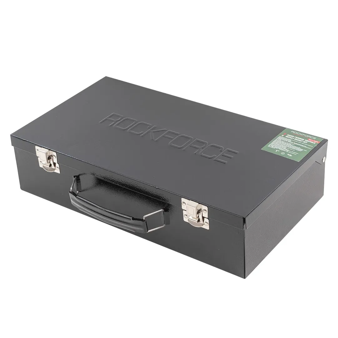 Набор головок ударных 1" 7 пр., 6-гр., 46-75 мм RockForce RF-8071-5MPB