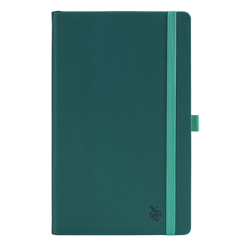 Блокнот "Appeel classic teal", А5, 96 листов, линейка, зеленый