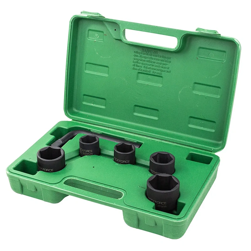 Набор ударных головок 30-46 мм 3/4'' 6-гр 6 пр RockForce RF-6064-5MPB