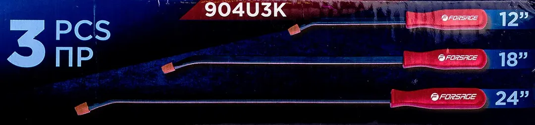 Набор монтировок 300, 450, 600 мм 3 пр Forsage F-904U3K