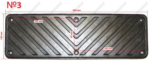 Накладка резиновая на отжим колеса для LC810 HOREX HZ 08.300.029