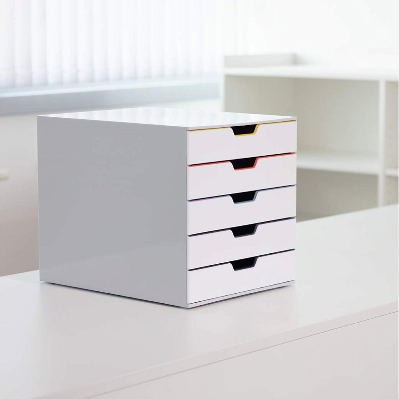 Блок из 5 лотков закрытый "Varicolor", 280x292x356 мм, 5 лотков