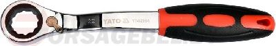 Ключ накидной с трещоткой 22 мм. CrV Yato YT-02384