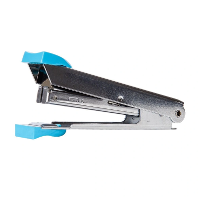 Скобосшиватель "No.10", №10, 20 листов, голубой