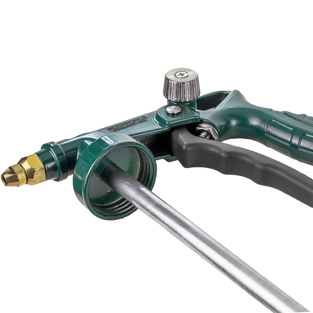 Пневмопистолет для гравитекса с распылителем и гибким шлангом 600 мм RockForce RF-BG-02