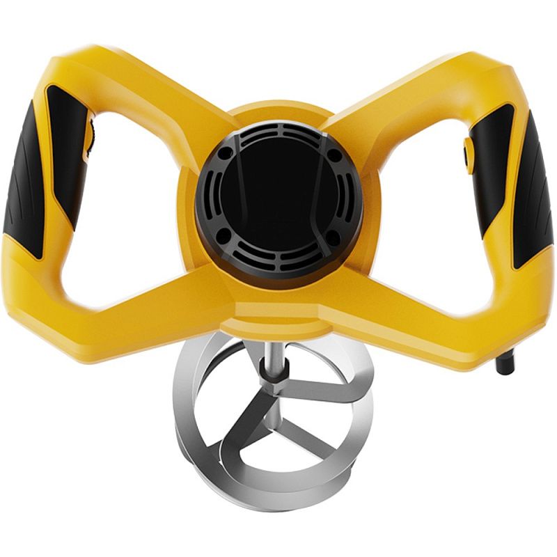 Миксер строительный Deli YS EDC176, 1400 Вт, 1 венчик, желтый