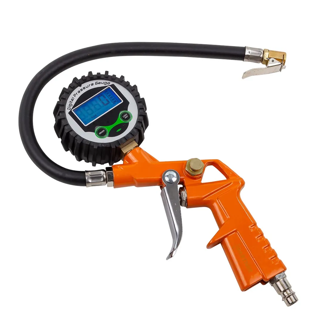 Пистолет для подкачки шин с цифровым манометром Partner PA-STG-25