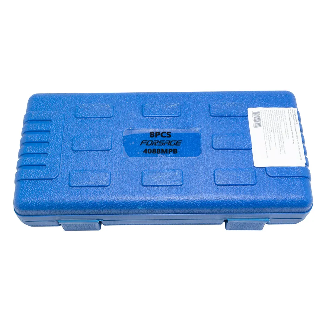 Набор головок-бит TORX ударных T30-Т80 1/2'' 8 пр Forsage F-4088MPB