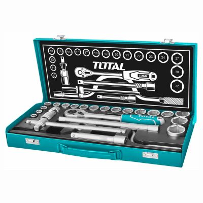 Набор инструментов 1/2" 24 пр TOTAL THT141253