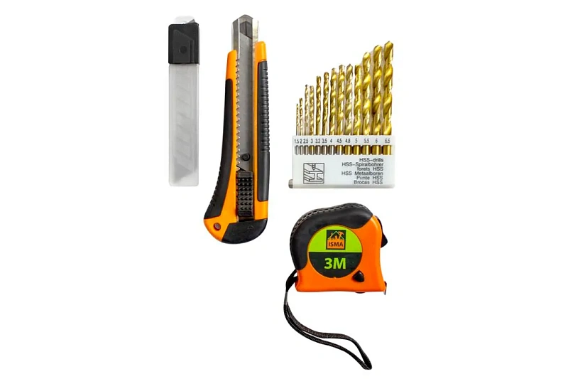 Набор инструмента 303 пр 1/4''&1/2'' 6-гр ISMA ISMA-53034