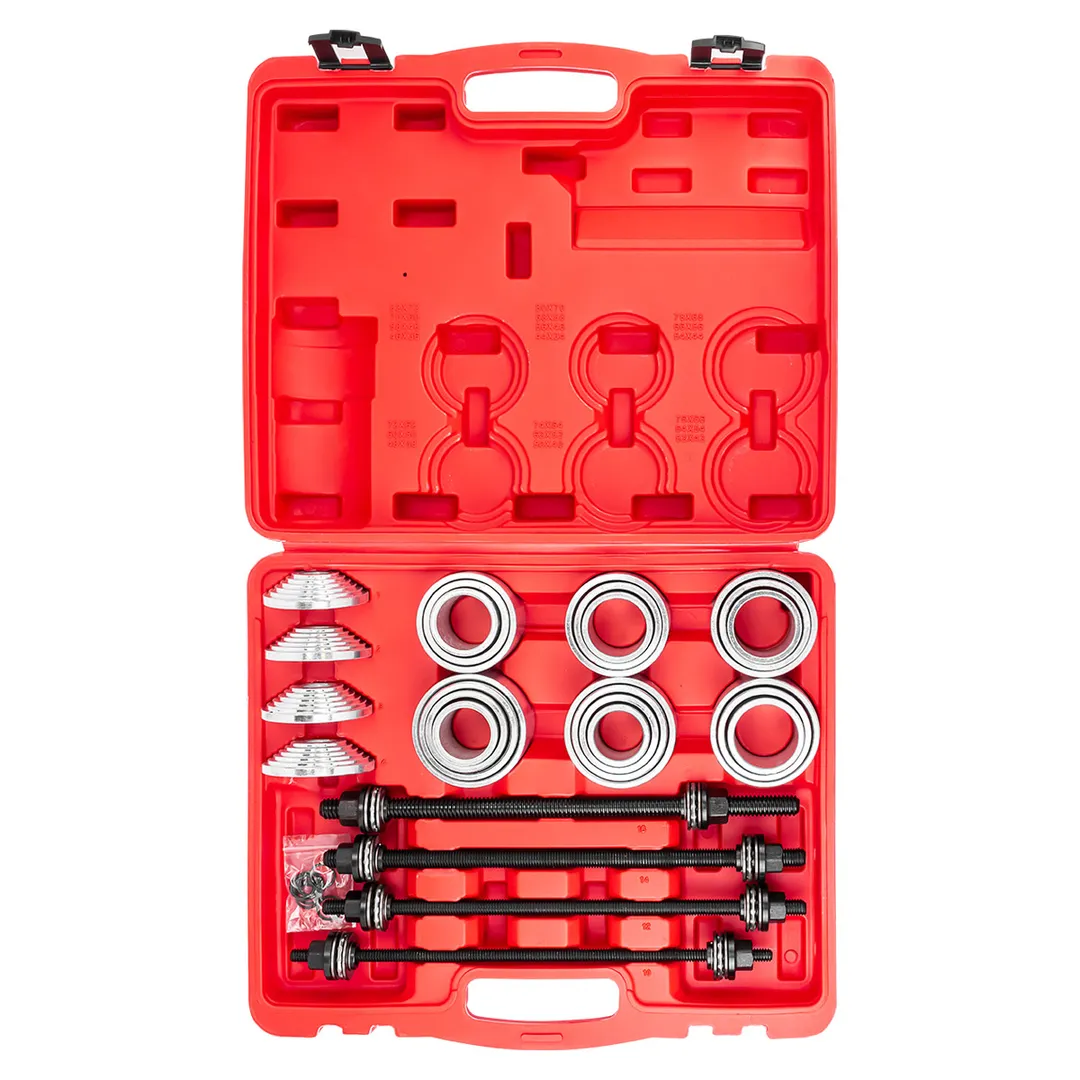 Набор инструментов для замены сайлентблоков, втулок и подшипников 28 пр. ForceKraft FK-933T3